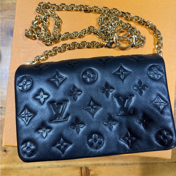 Louis Vuitton Handbags - Louis Vuitton Black Coussin